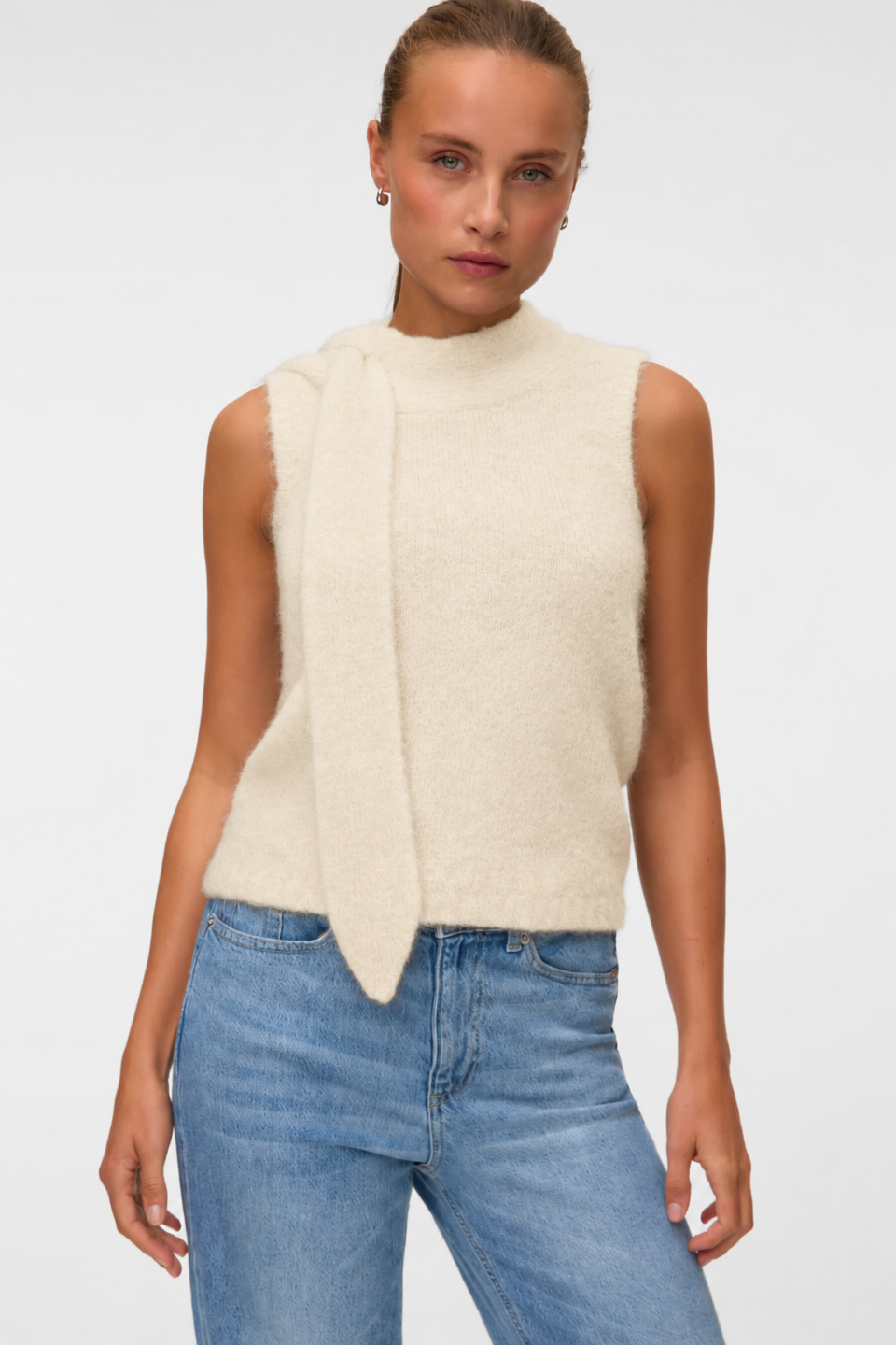 Vero Moda Venezia Regular Fit Round Neck Sweater