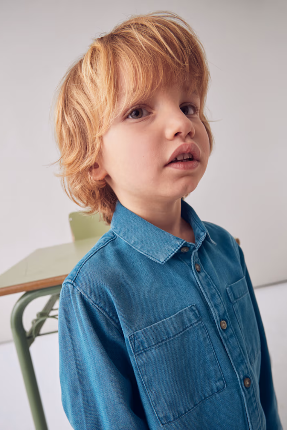 Denim Button-down