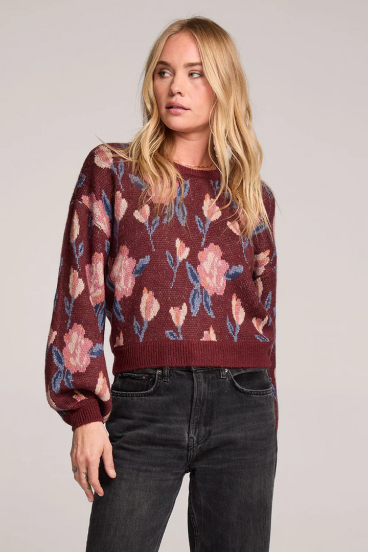 Ronnie Sangria Sweater