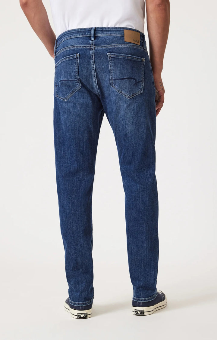 Marcus Slim Straight Leg Jeans| Dark Brushed Williamsburg