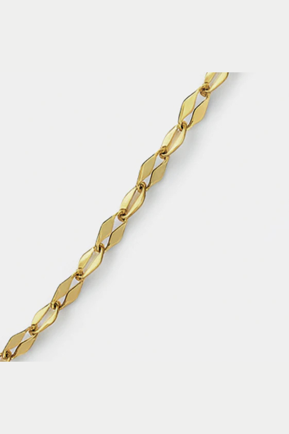 Mini gold-tone stainless steel diamond mesh bracelet - Hot Peppers Clothing