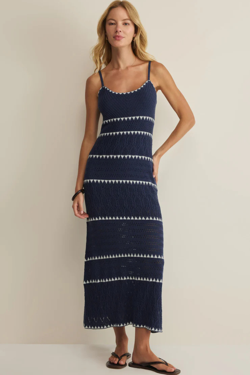 Z Supply Catamaran Striped Midi Dress Z SUPPLY