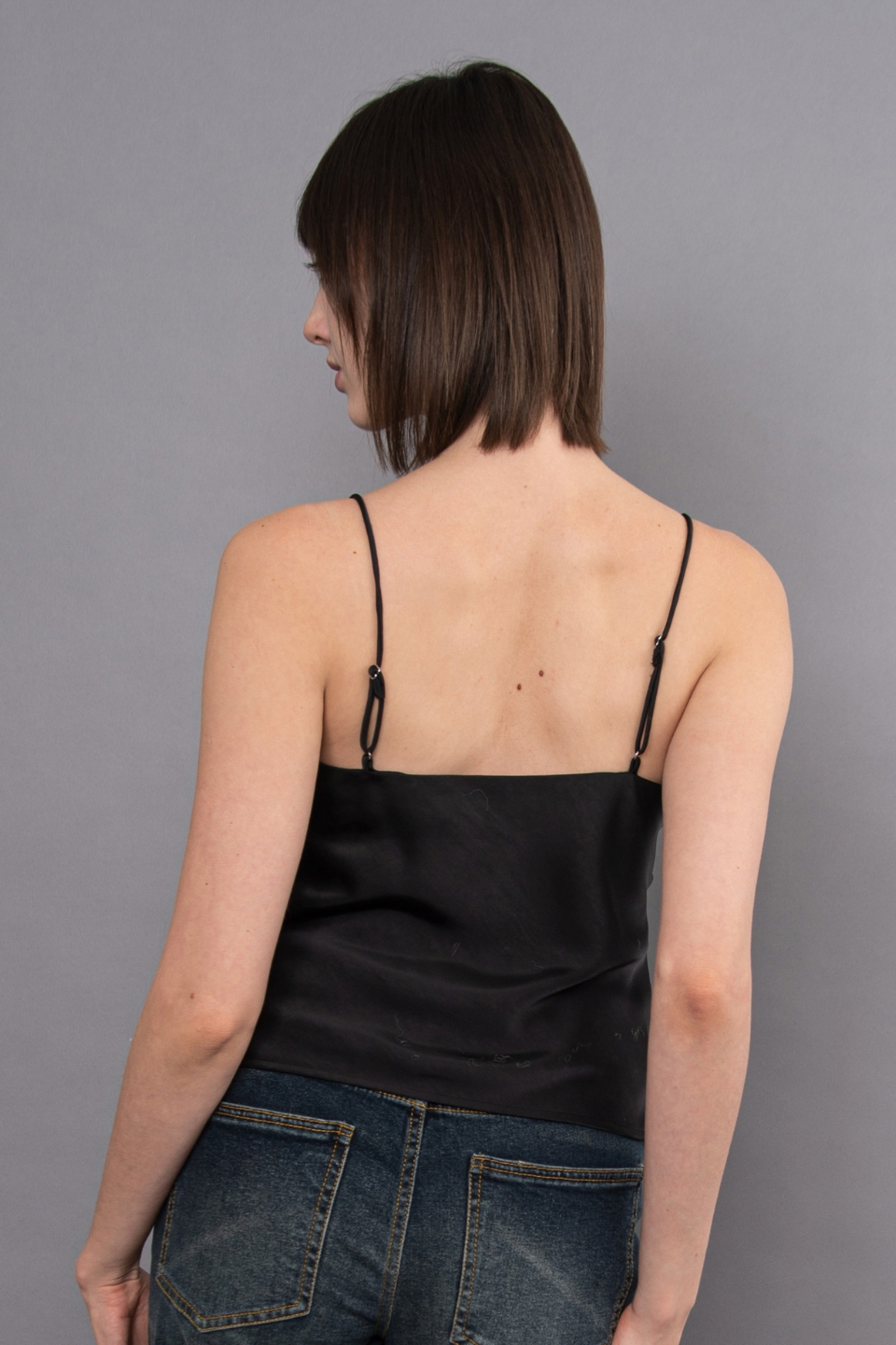 RD Style Marli Satin Lace Tie Front Cami