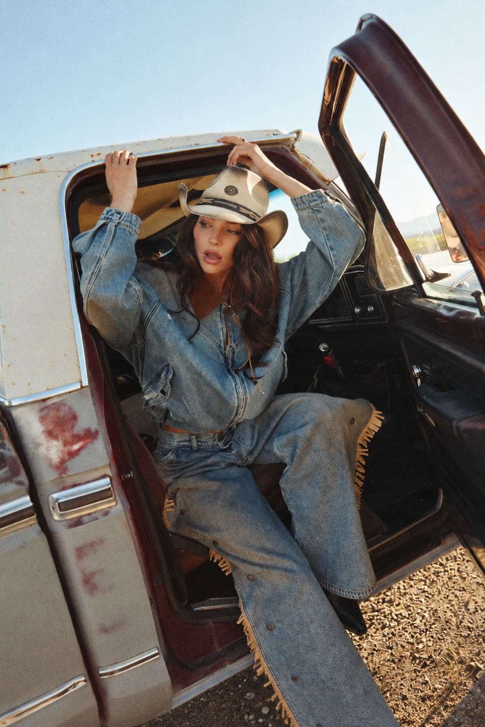 SABBI THE TRUE GRIT DENIM JACKET