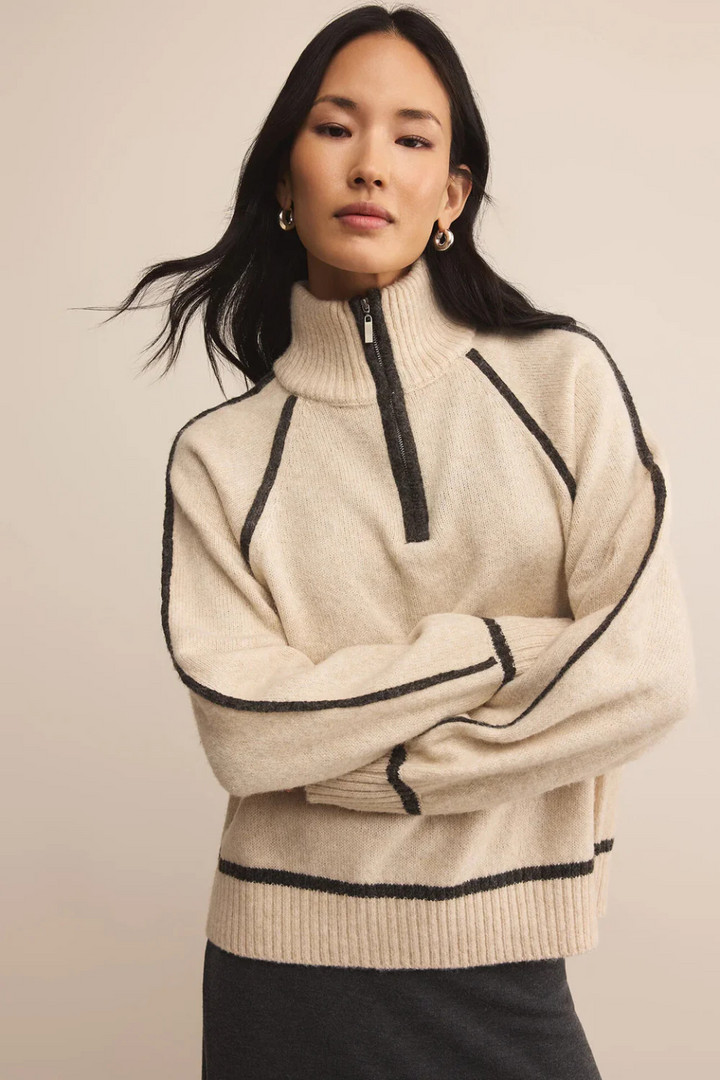 Alps Half Zip Sweater