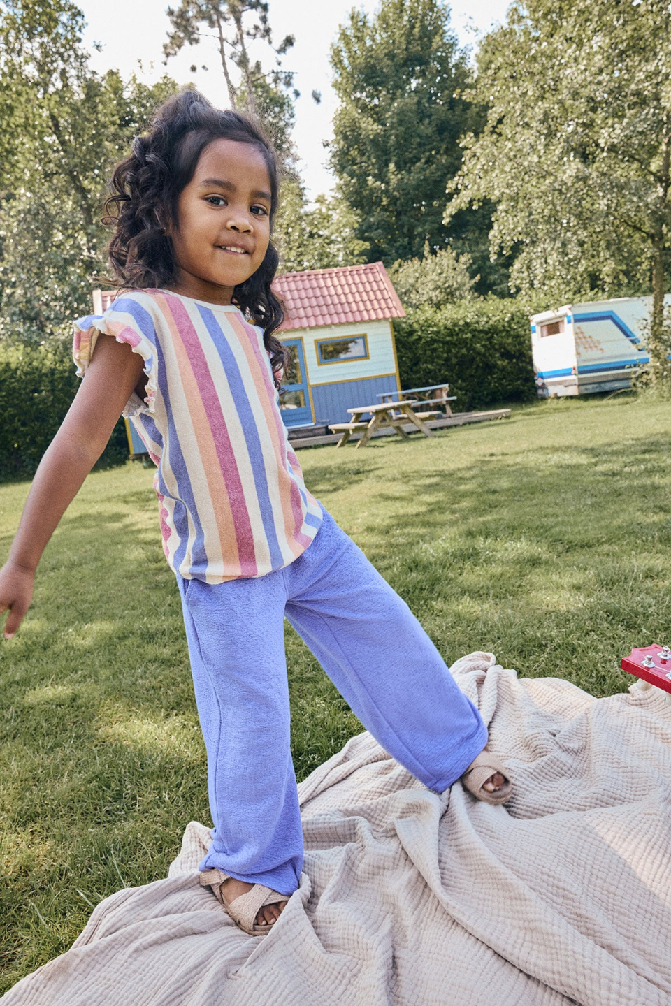 Wide Structure Pants - Hot Peppers Clothing