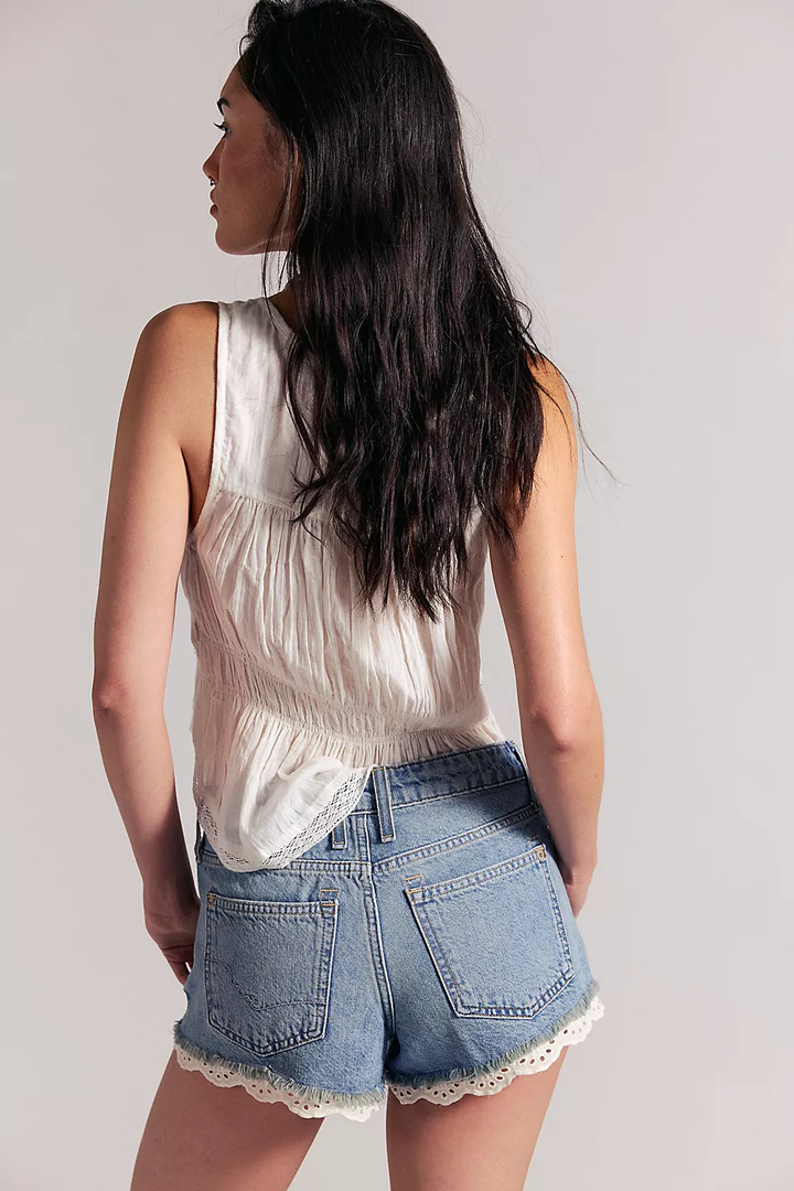We The Free Cali Lace Shorties FREE PEOPLE
