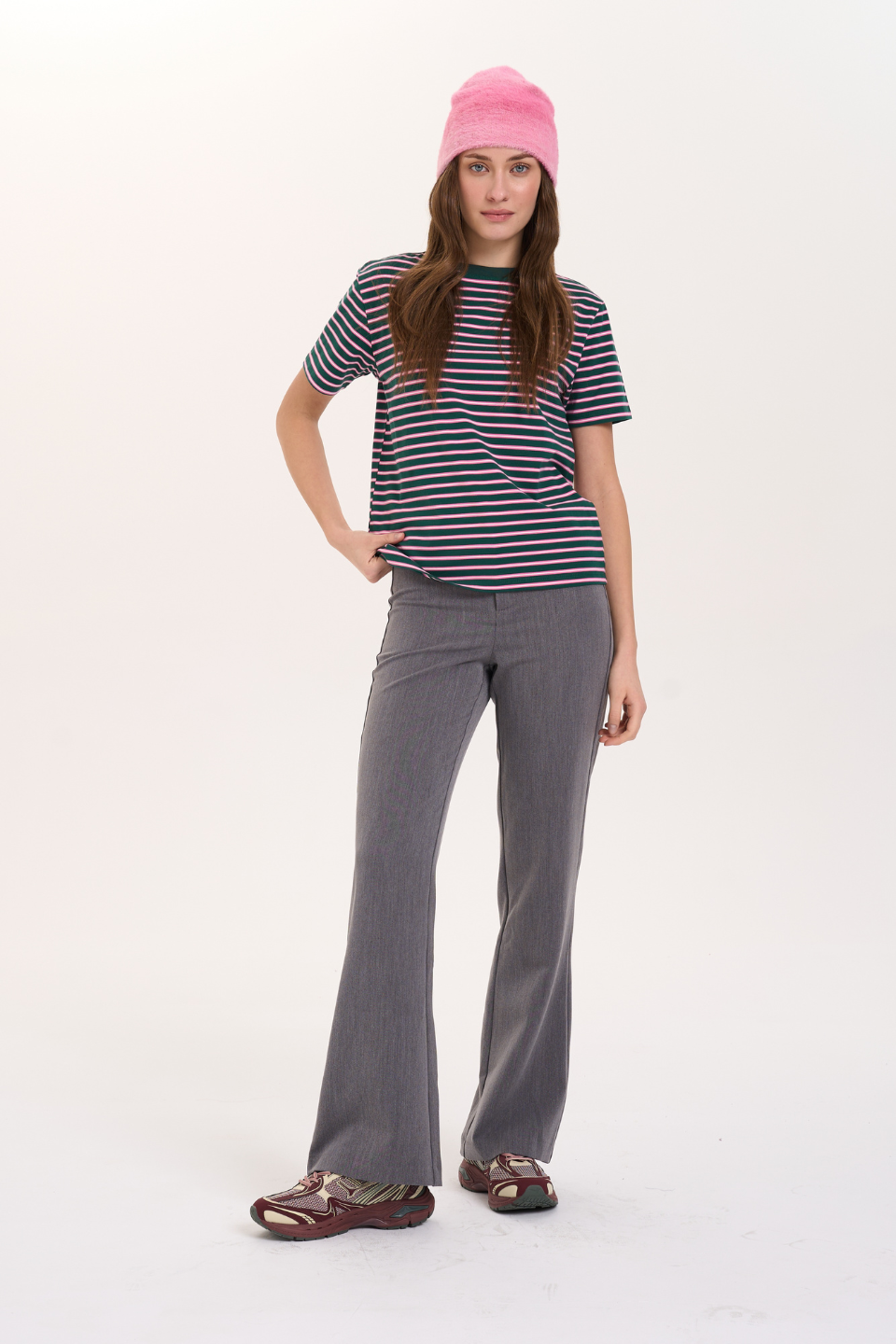 24COLOURS Larsen Multi Stripe Tee