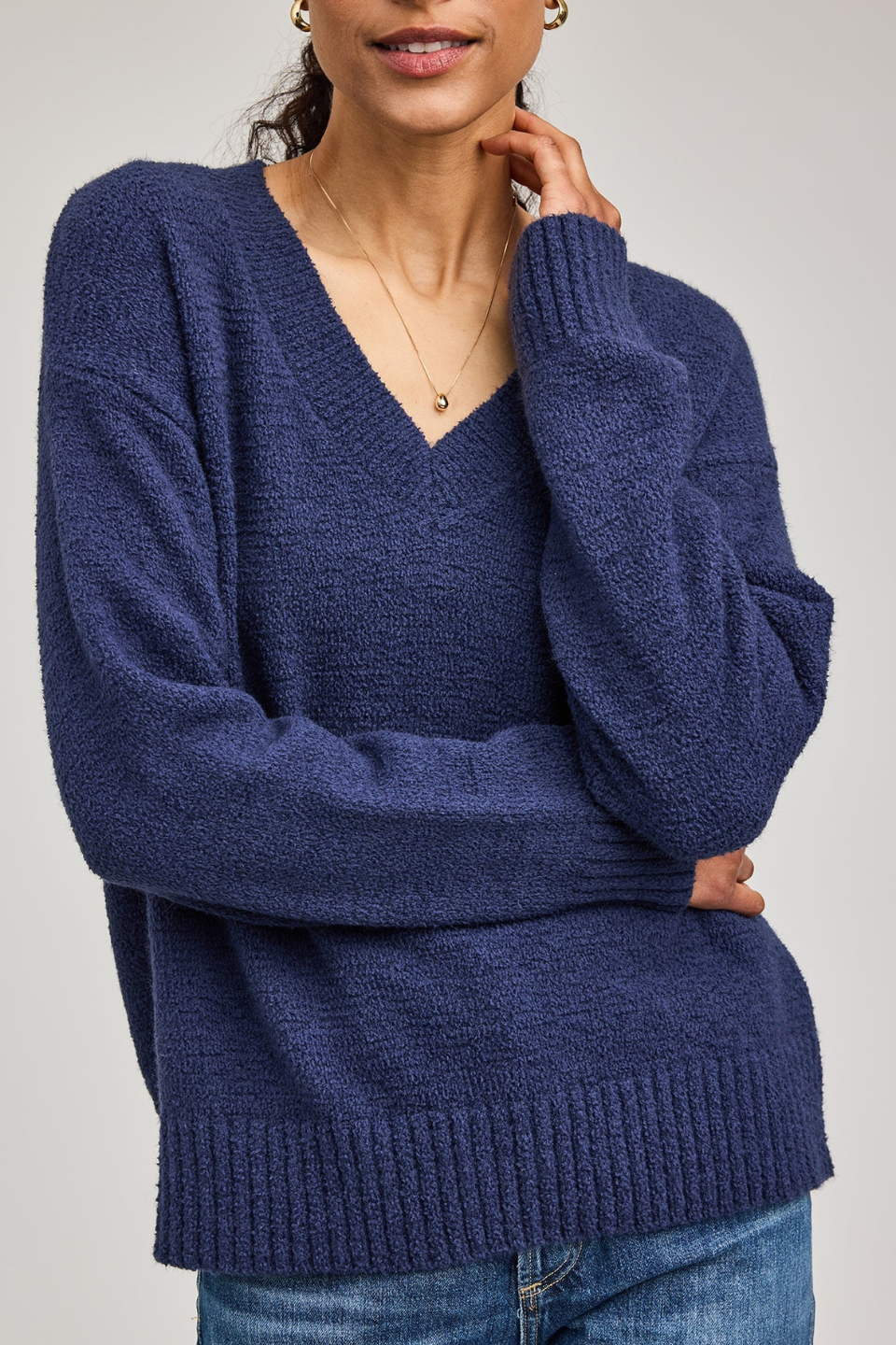 Tilda V-Neck Sweater