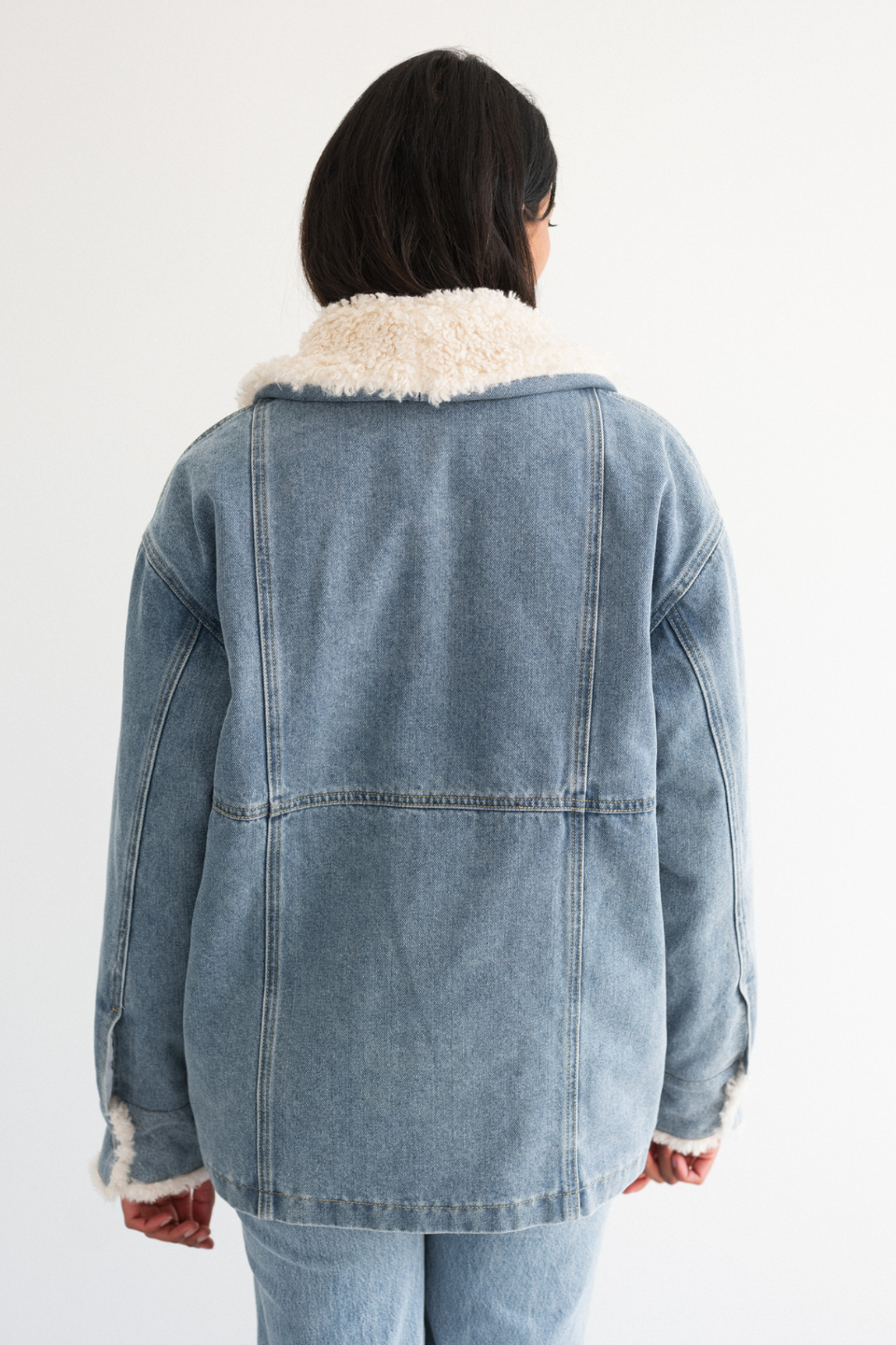 Sherpa Denim Jacket