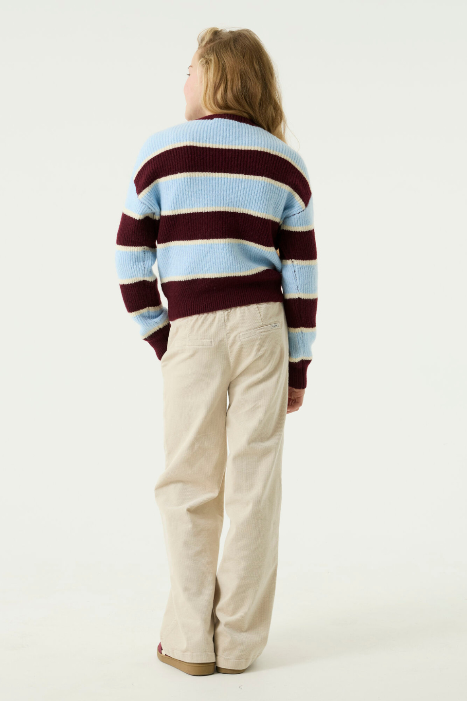 GARCIA Striped Knit Sweater