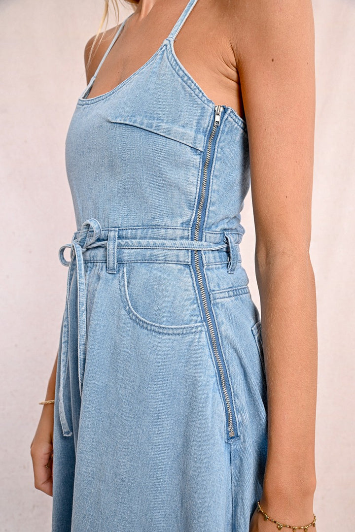 Long Denim Dress