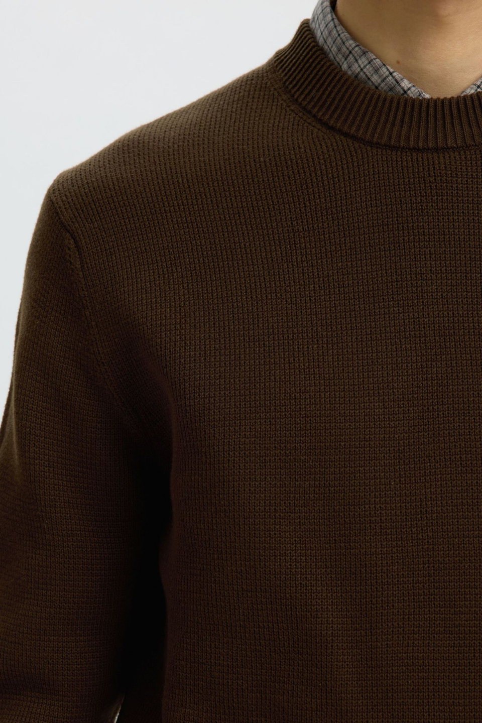 Selected Homme Organic Cotton Crewneck Pullover