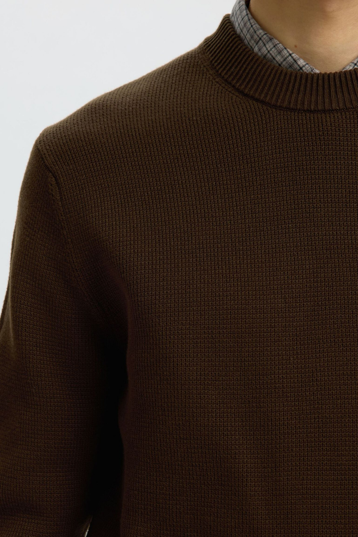 Selected Homme Organic Cotton Crewneck Pullover