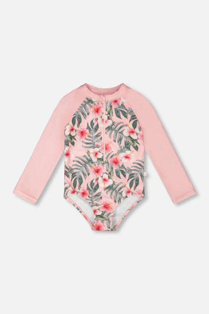 One-Piece Long Sleeve Rashguard - Hot Peppers Clothing