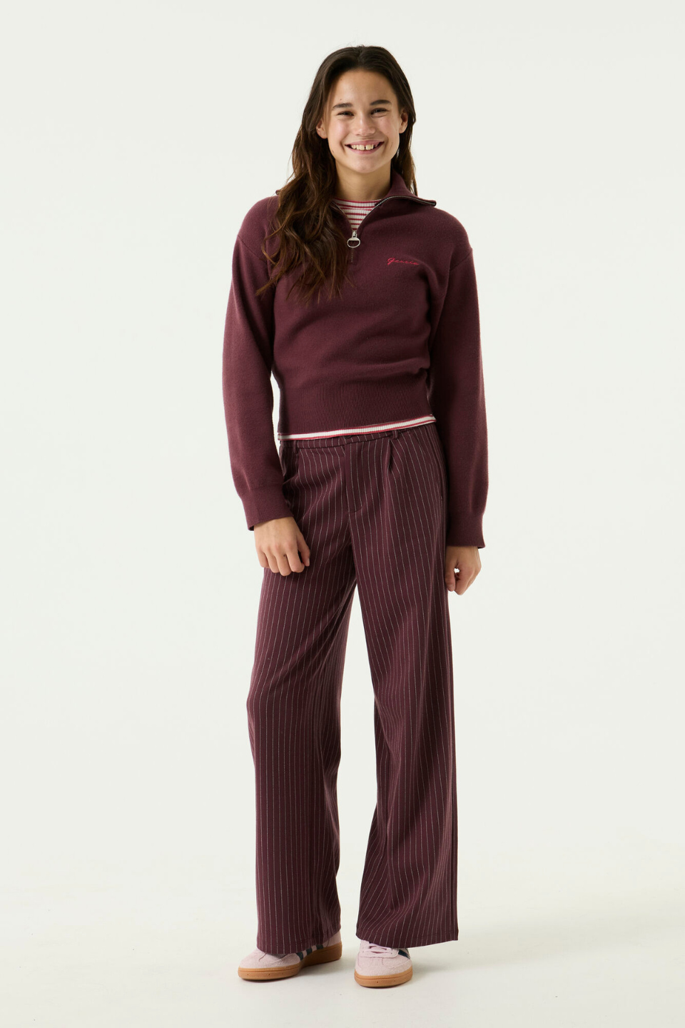 GARCIA Half-Zip Knit Pullover