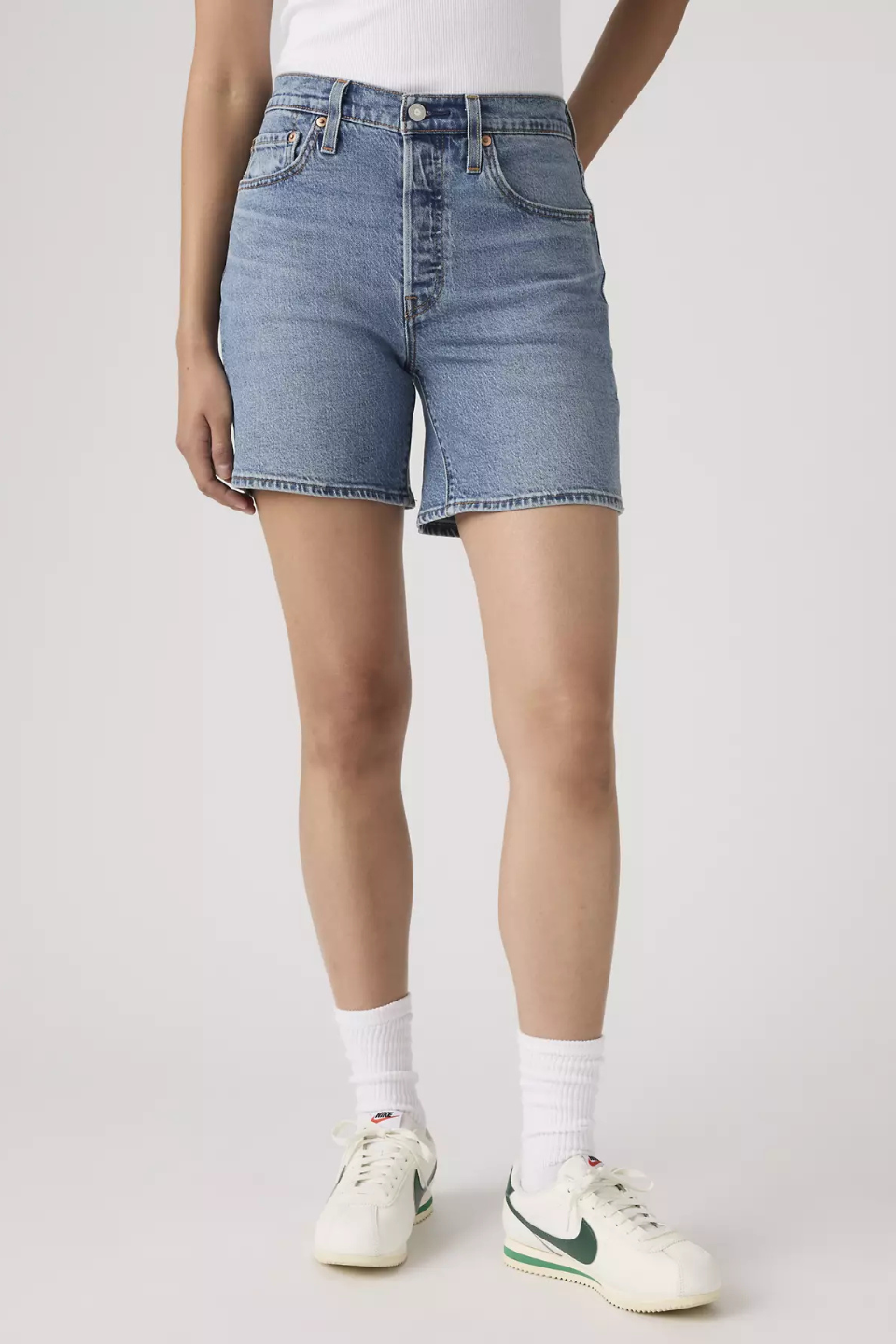 Levis 501® Original Fit Mid-thigh Lightweight Women&