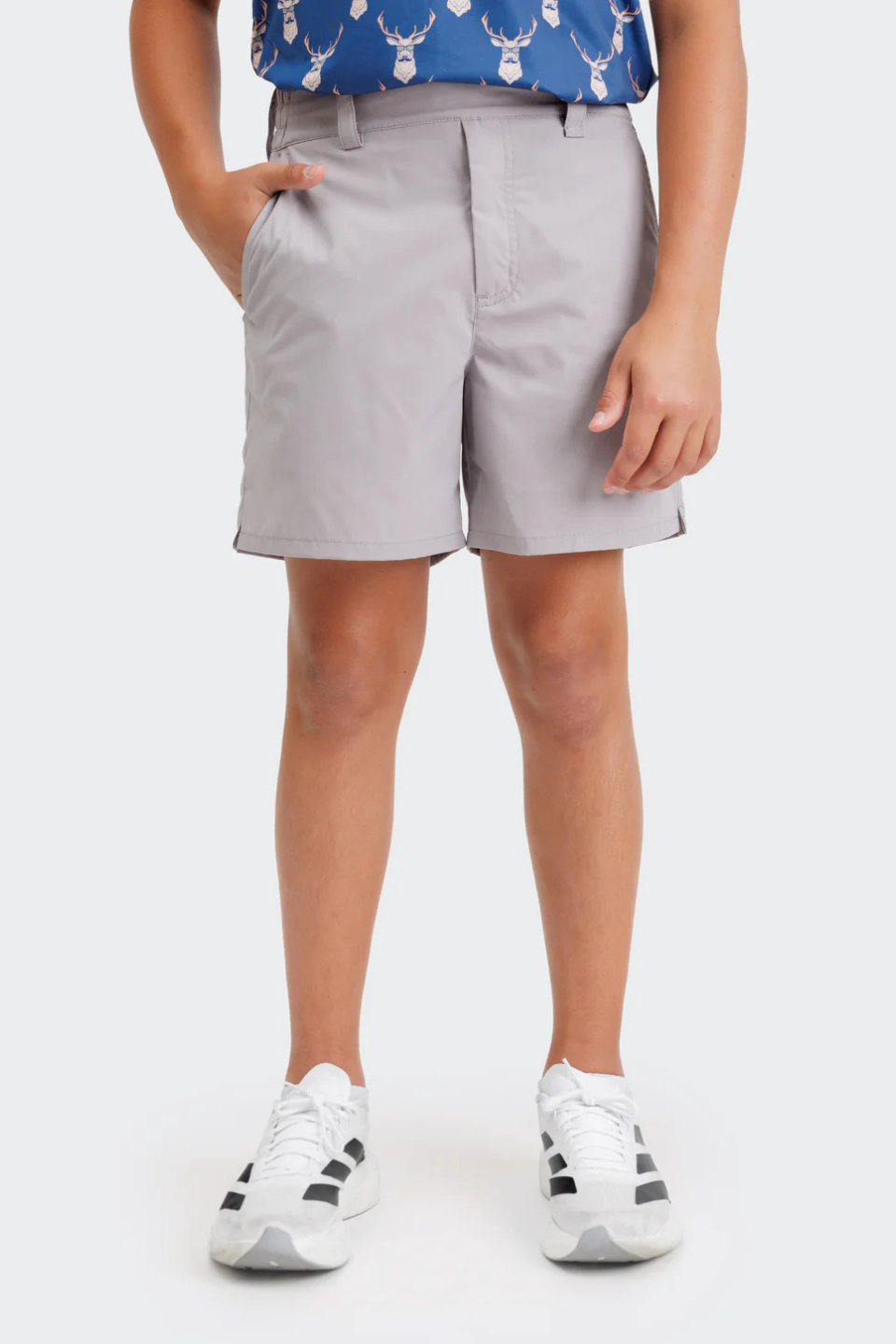 Waggle Scramble Boy's Short in Stone WAGGLE