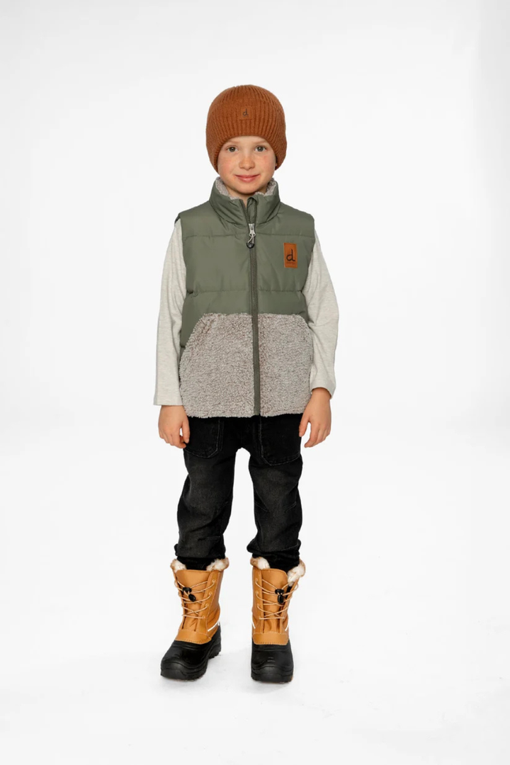 Deux Par Deux Sleeveless Mid-Season Vest