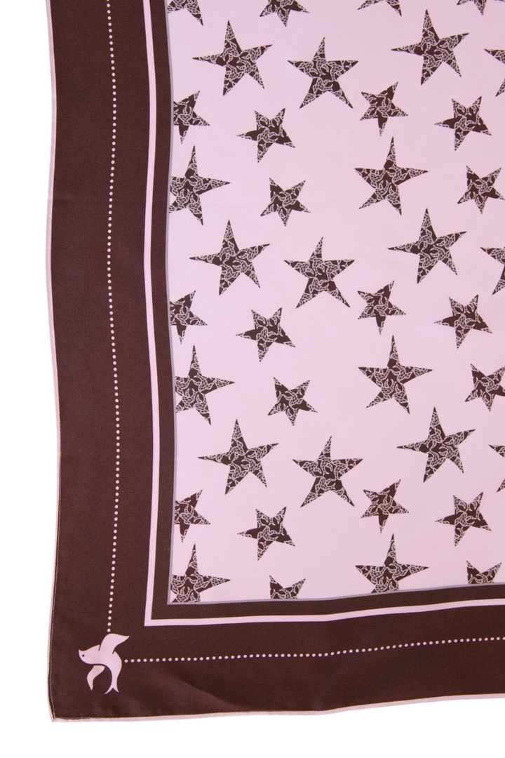 Palm Palm Andrea Silk Neck Scarf Palm Palm