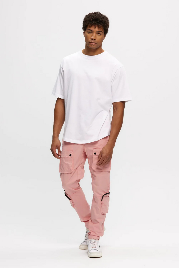 Eazy Scoop Box Tee in White
