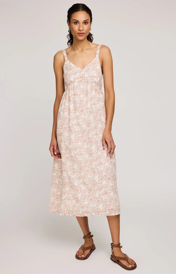 Rosalie Floral Midi Dress