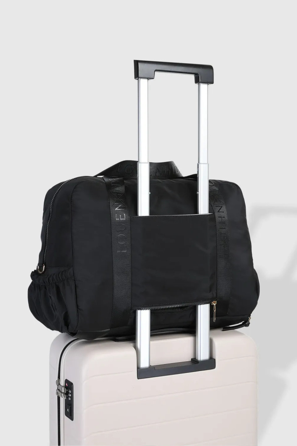 Jenn Nylon Travel Bag in Black