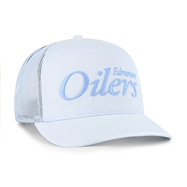Edmonton Oilers '47 Foundation Script Hitch Trucker Hat