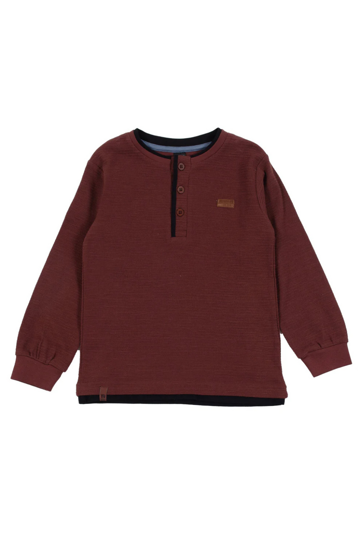 Brown Long Sleeve T-Shirt