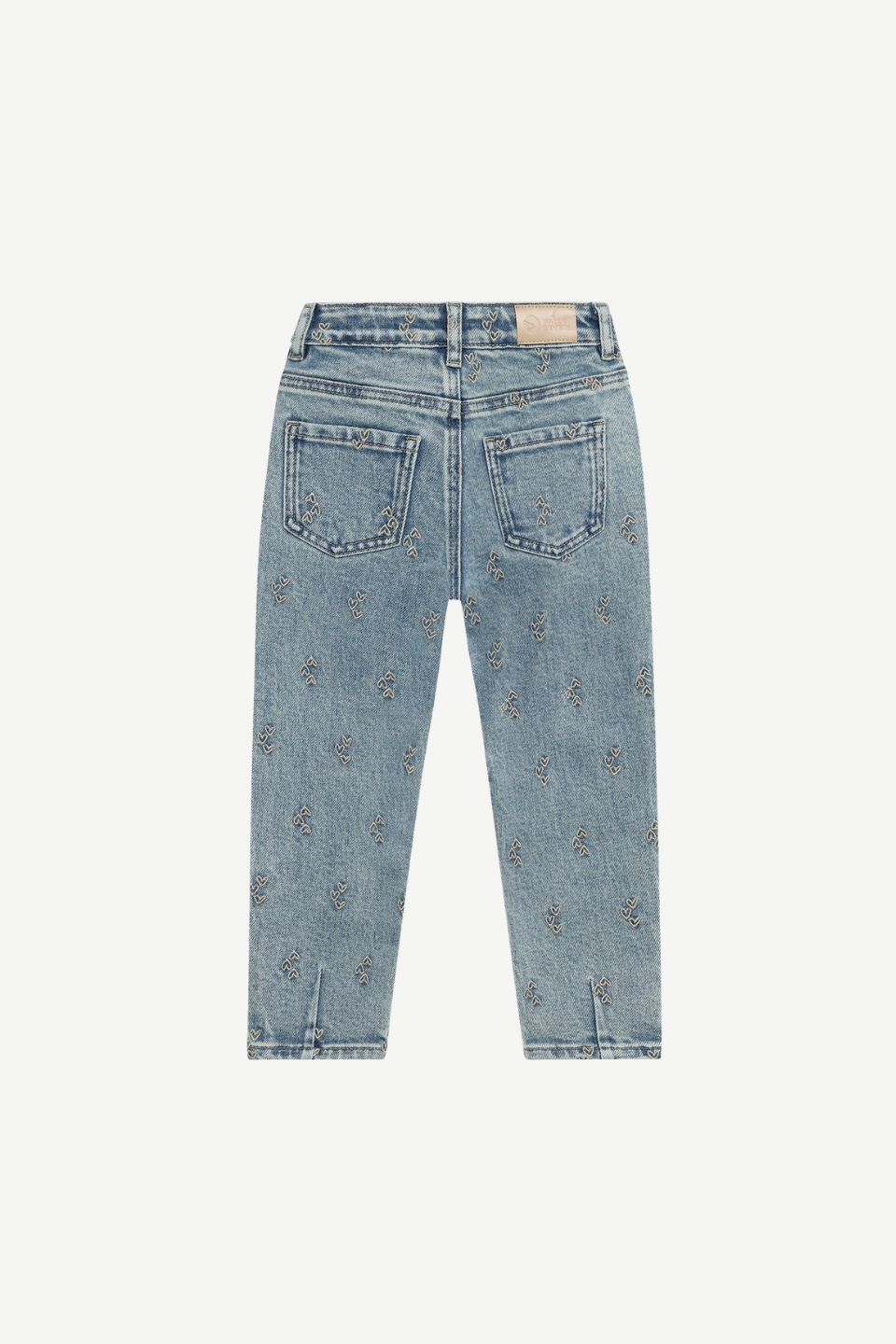 Daily Seven Jeans Mom Fit Embroidery - Used Medium Denim