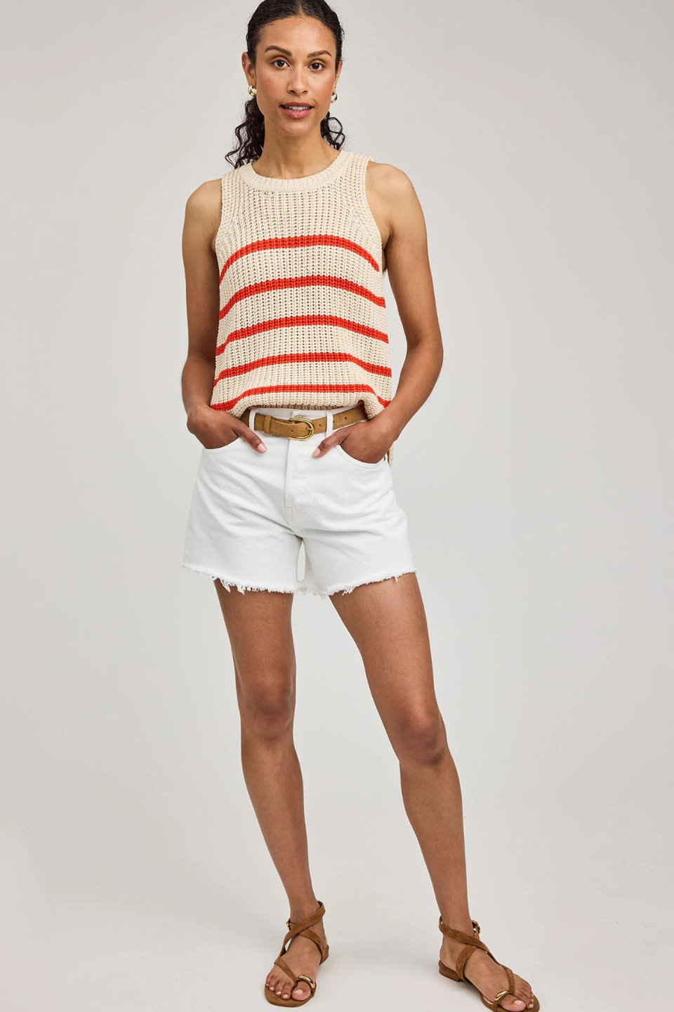 Andrea Knit Tank - Hot Peppers Clothing