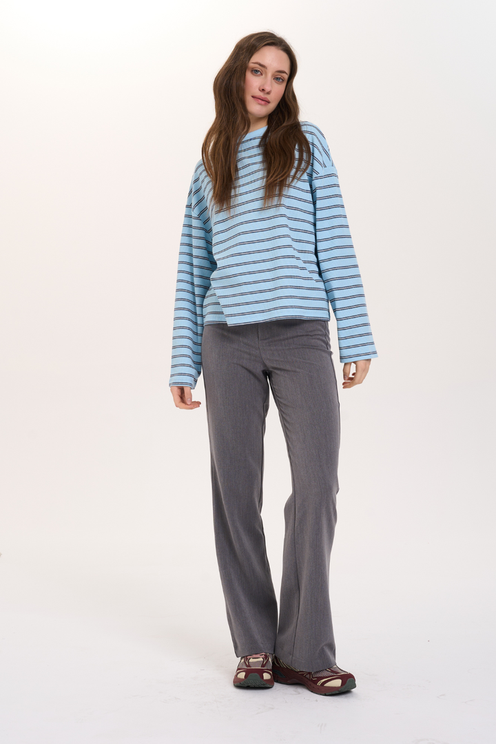 24COLOURS Kasen Stripe Long Sleeve Tee