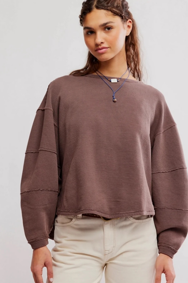 Total Eclipse Tee in French Chocolate