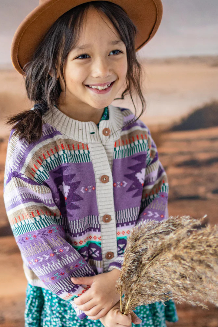 Western Sky Knit Cardigan