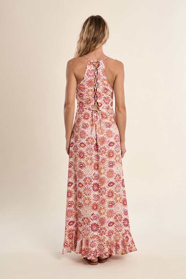 Long Woven Dress - Hot Peppers Clothing