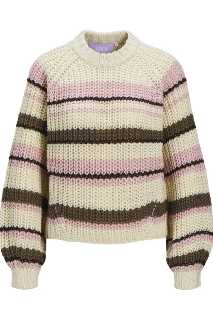 Kelly Chunky Crew Knit Sweater