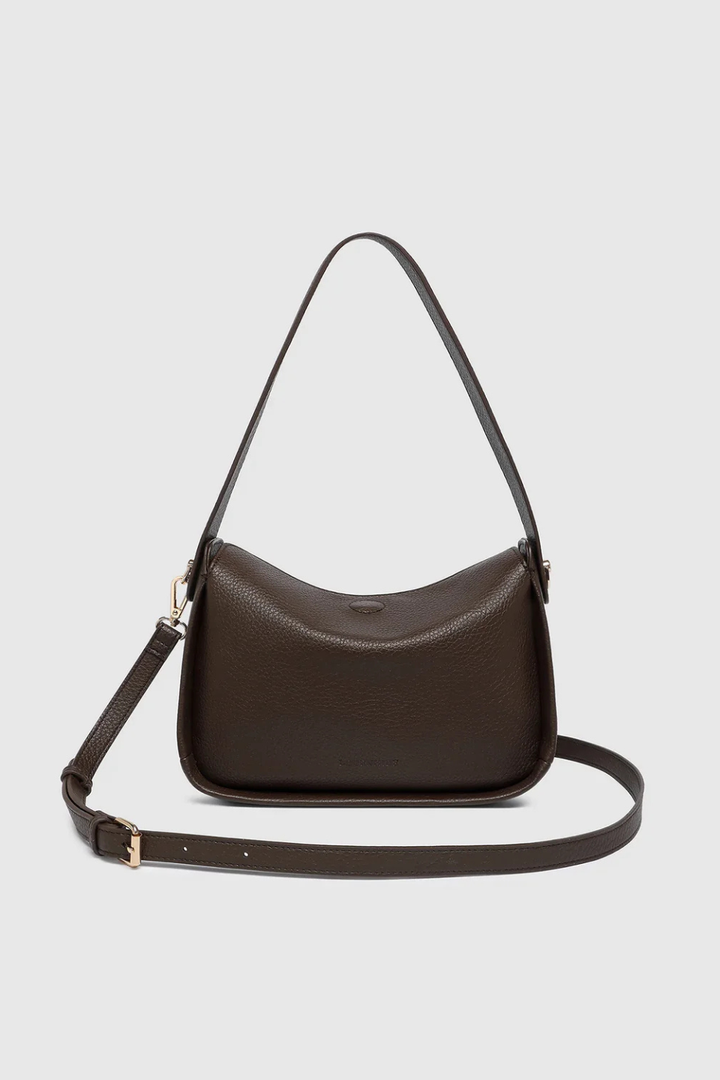 Maddie Shoulder Bag in Chocolate