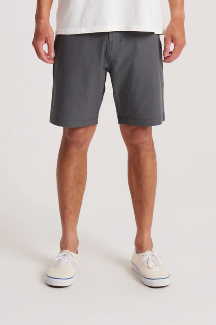 ROARK Hytide Hybrid Shorts in Charcoal - Hot Peppers Clothing