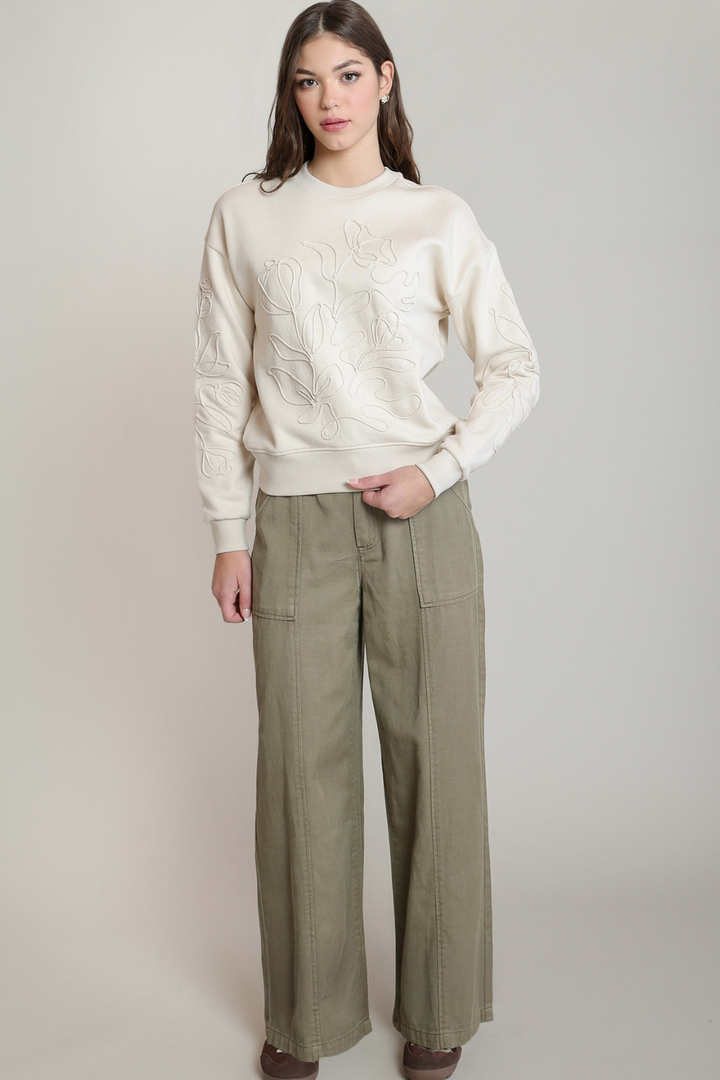 Dex Naomi Embroidered Sweatshirt