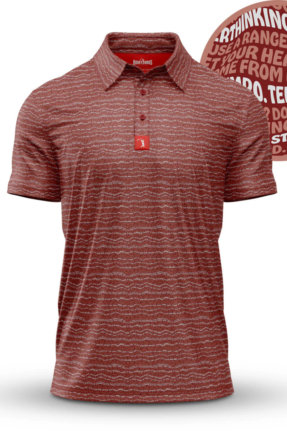 Bogey Bros Swing Thoughts Men's Polo BOGEY BROS