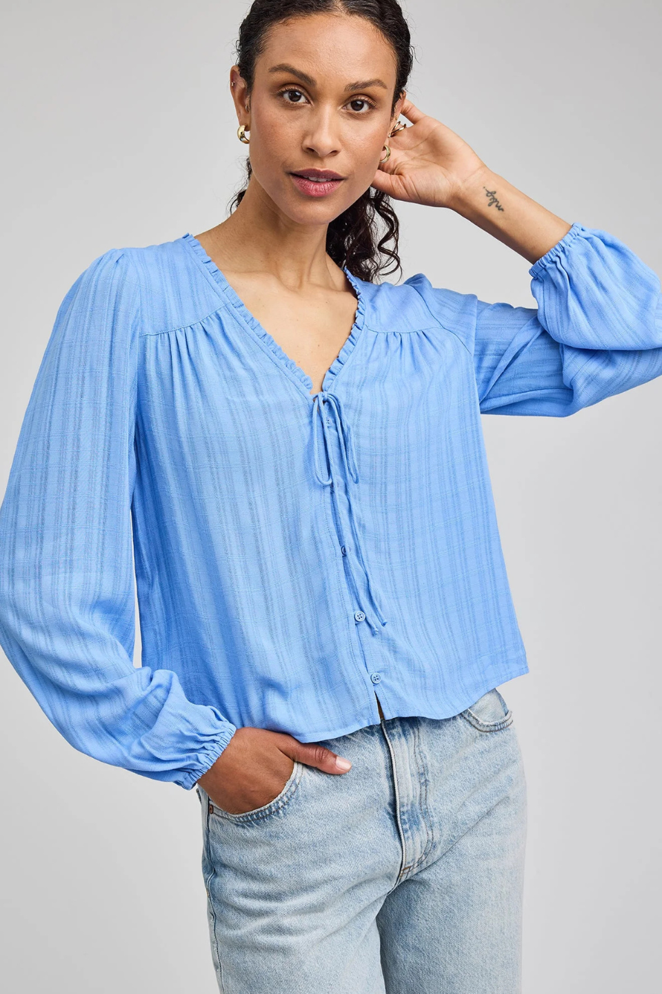 Vanessa Blouse - Hot Peppers Clothing
