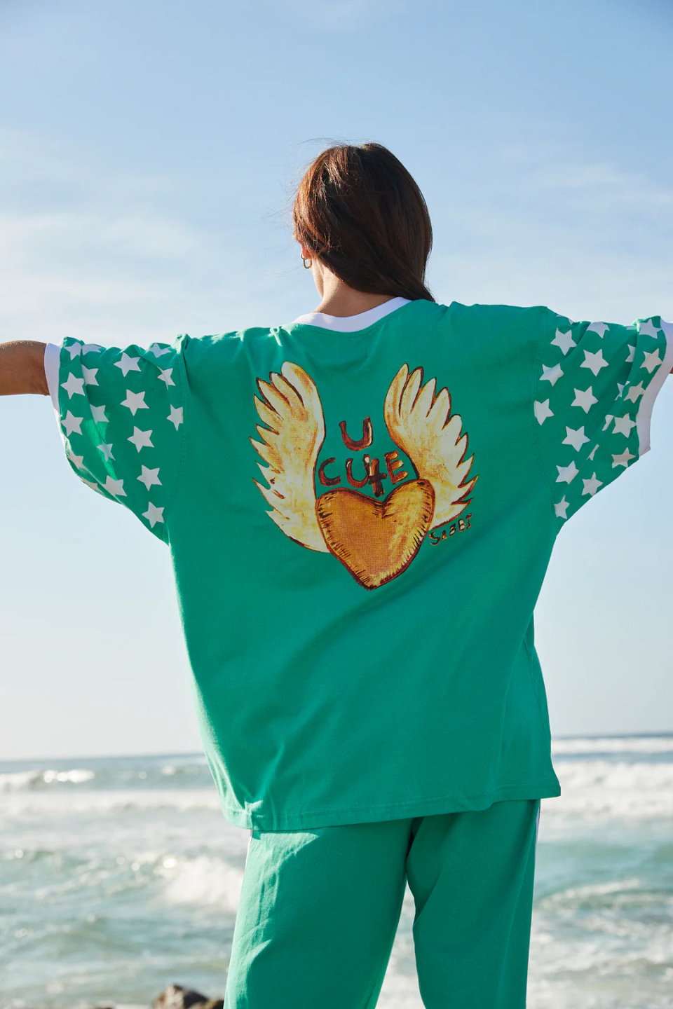 SABBI THE VERY OVERSIZED YOU CUTE TEE