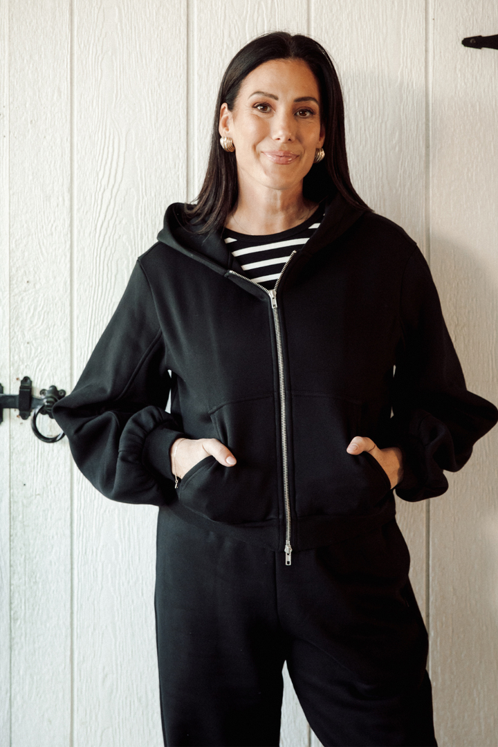 Bubble Zip Up Hoodie