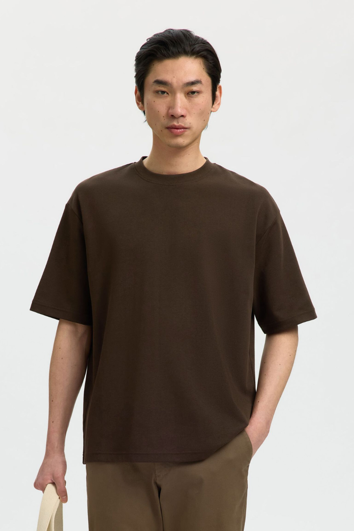 Selected Homme COTTON REGULAR FIT T-SHIRT SELECTED