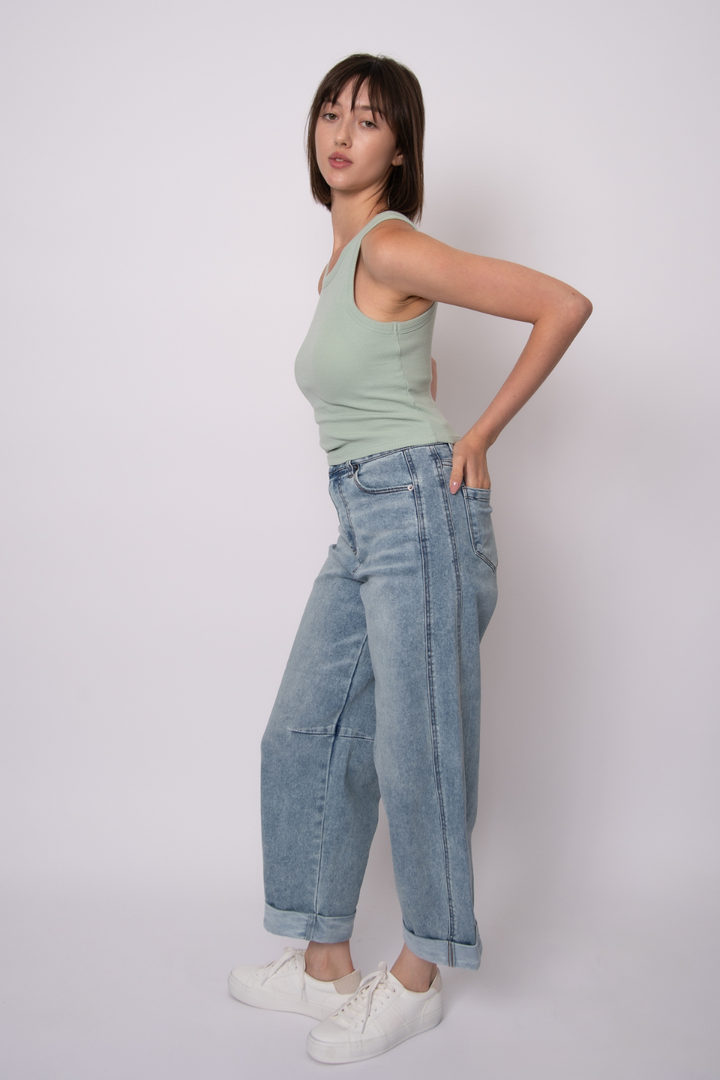 Second Skin Ralyn Bra Basics Green Tank Top Rd Style