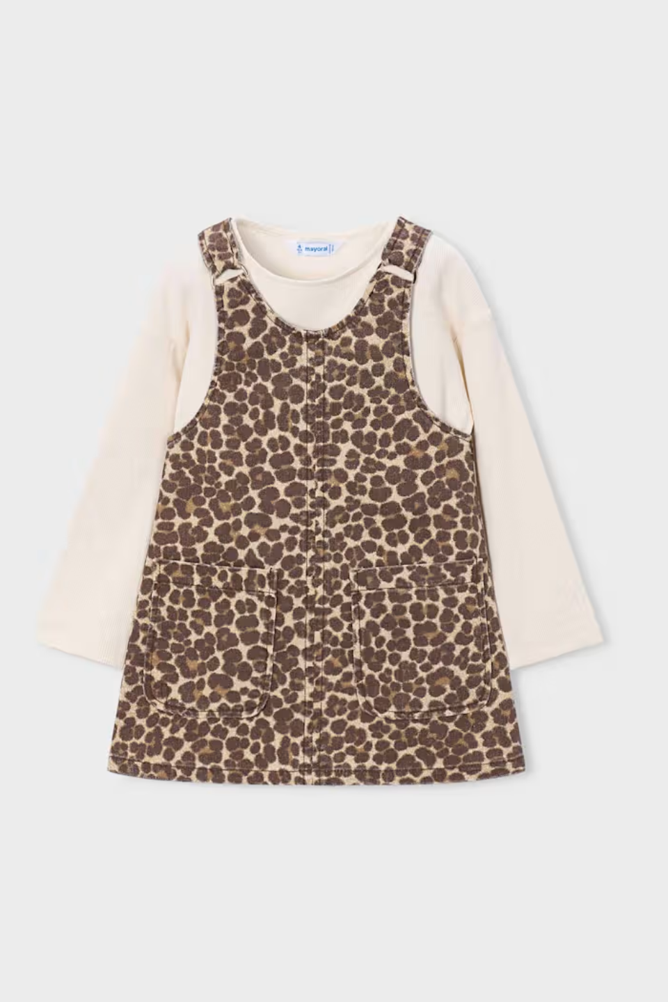 Mayoral Girl Pinafore with T-Shirt