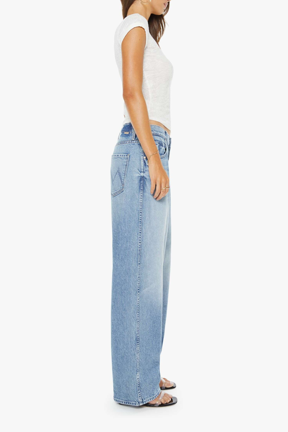 MOTHER The Delinquent Button Nerdy - Hot Peppers Clothing