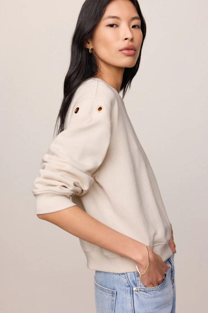 Z Supply Axel Grommet Sweatshirt