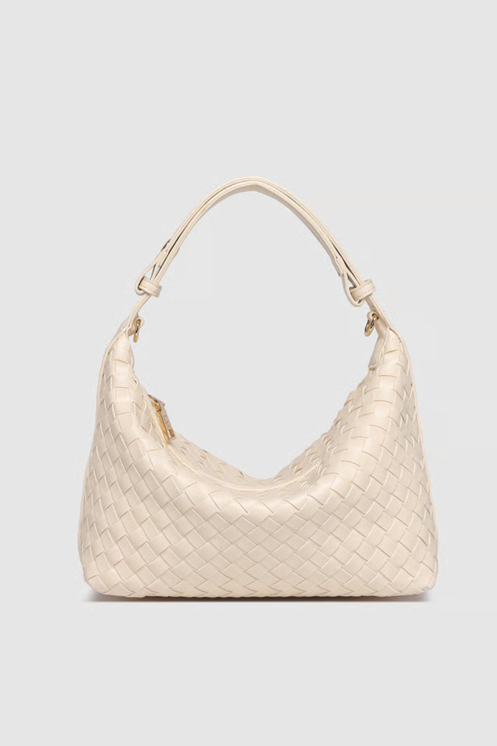 LOUENHIDE Madeline Shoulder Bag in Vanilla - Hot Peppers Clothing