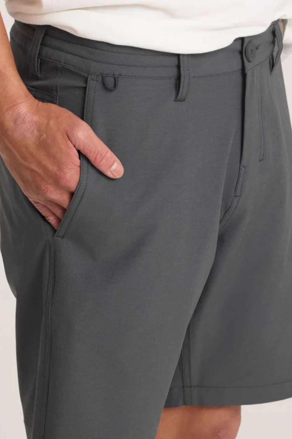 ROARK Hytide Hybrid Shorts in Charcoal - Hot Peppers Clothing